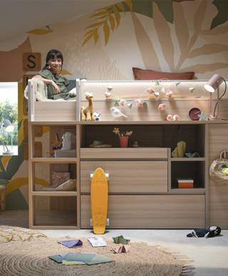 astuce rangement chambre d'enfants meubles Gautier