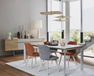 Table Extenso grand format pieds aluminium