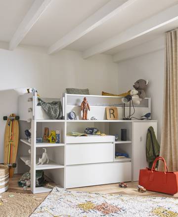 astuce rangement chambre d'enfants meubles Gautier