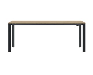 Table Extenso grand format pieds anthracite